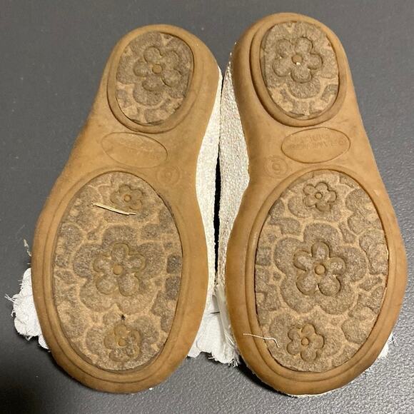 Girls Shoes Size 6 TWO (2) Pair Rampage Glitter Ballet Flats Cat N Jack Unicorn - Picture 7 of 14